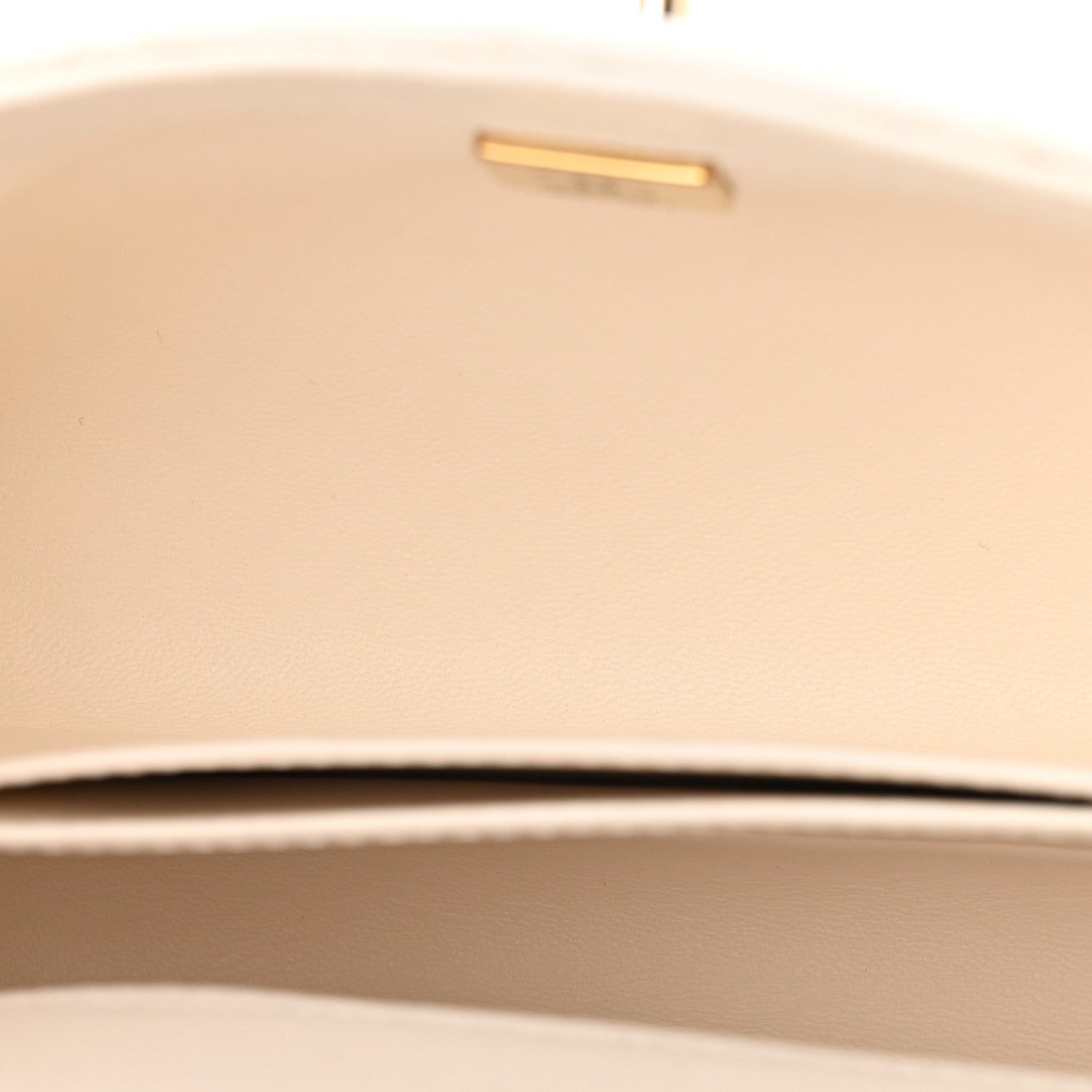 Caviar Quilted Mini Coco Handle Flap White