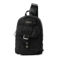 Econyl Nylon Monogram Off The Grid Sling Backpack Black