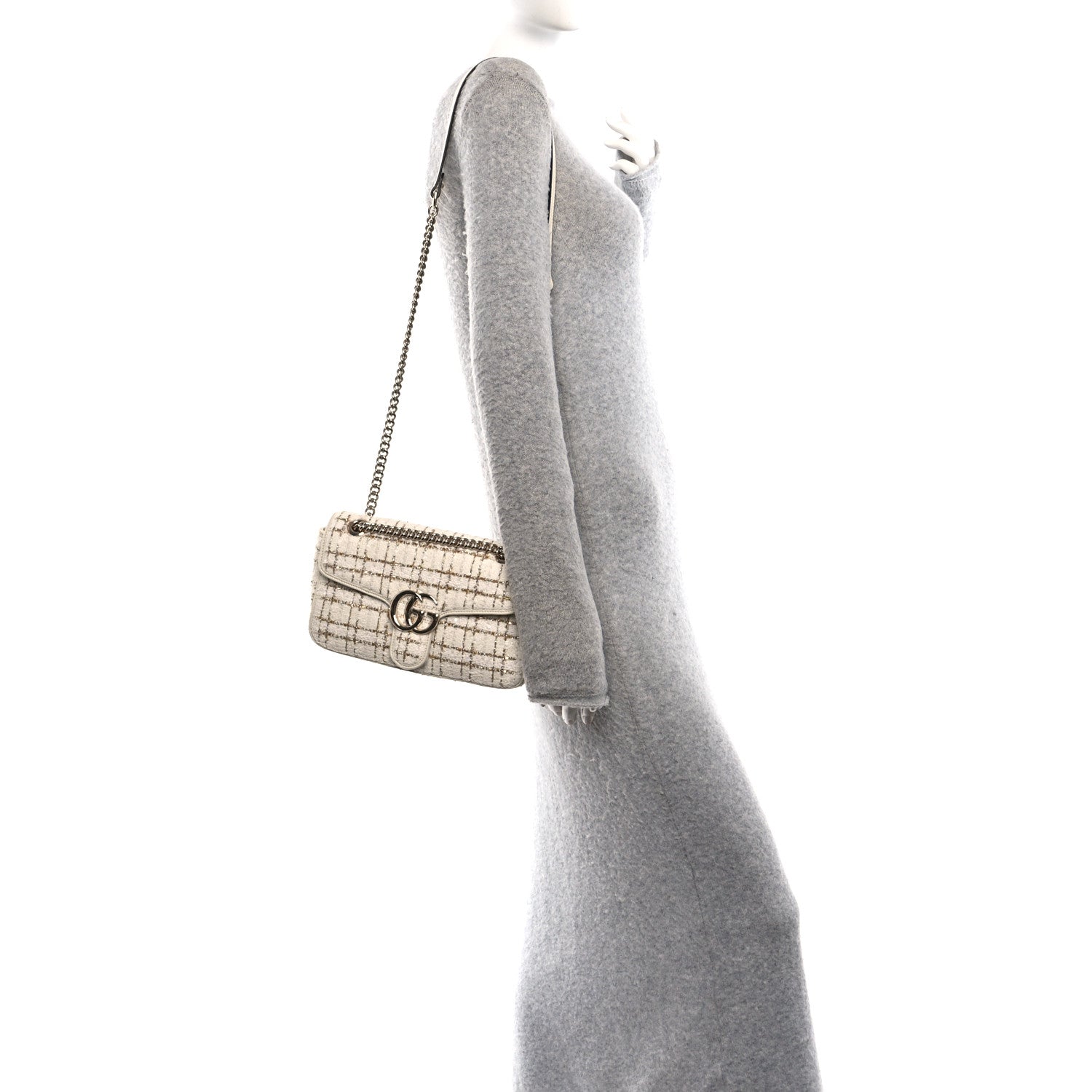 Matelasse Mini GG Marmont Shoulder Bag
