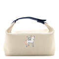 Canvas Large Bride-A-Brac Cabriole Case Gris Perle