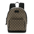 GG Supreme Monogram Small Eden Day Backpack Black