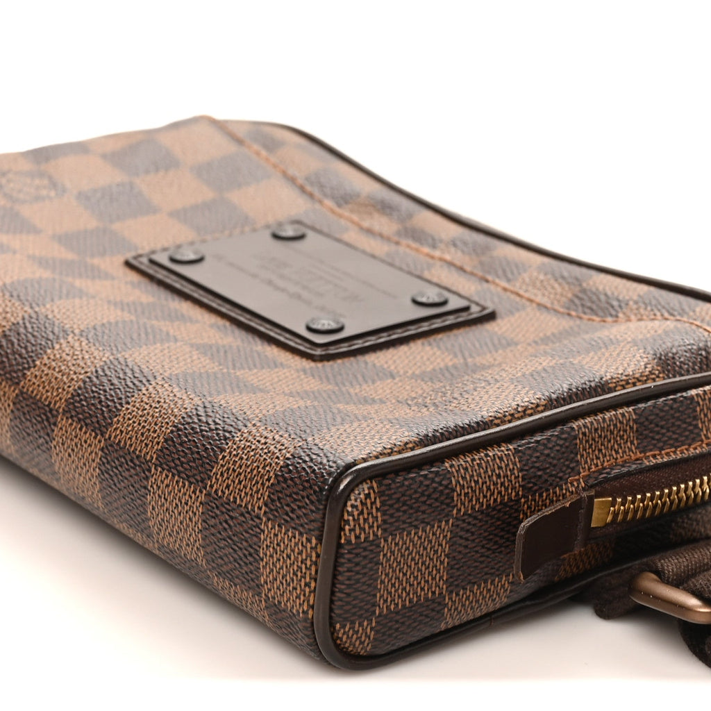 Damier Ebene Brooklyn Bum Bag