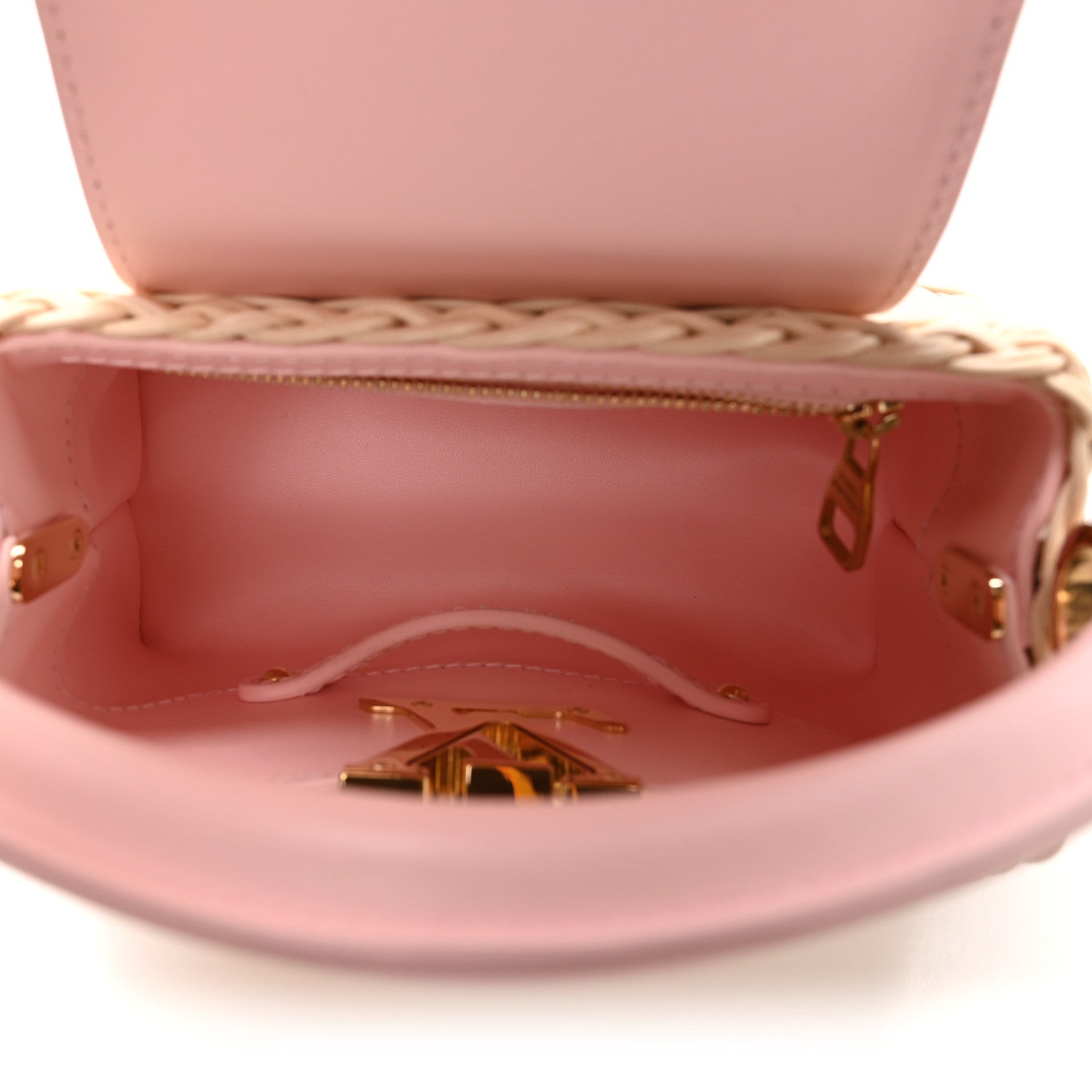 Rattan Denim Capucines Mini Washed Pink