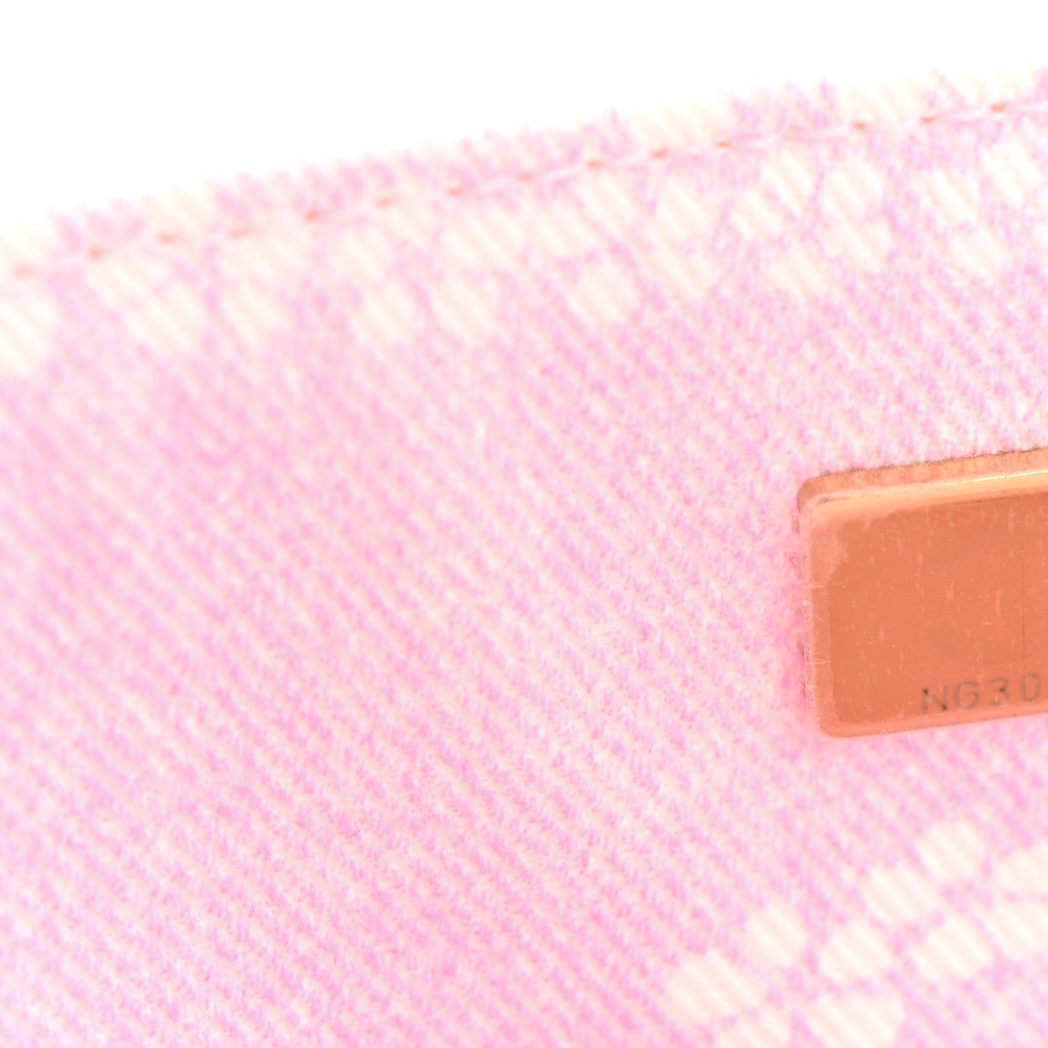 Printed Denim Quilted Medium Single Flap Bag Pink White Pink White