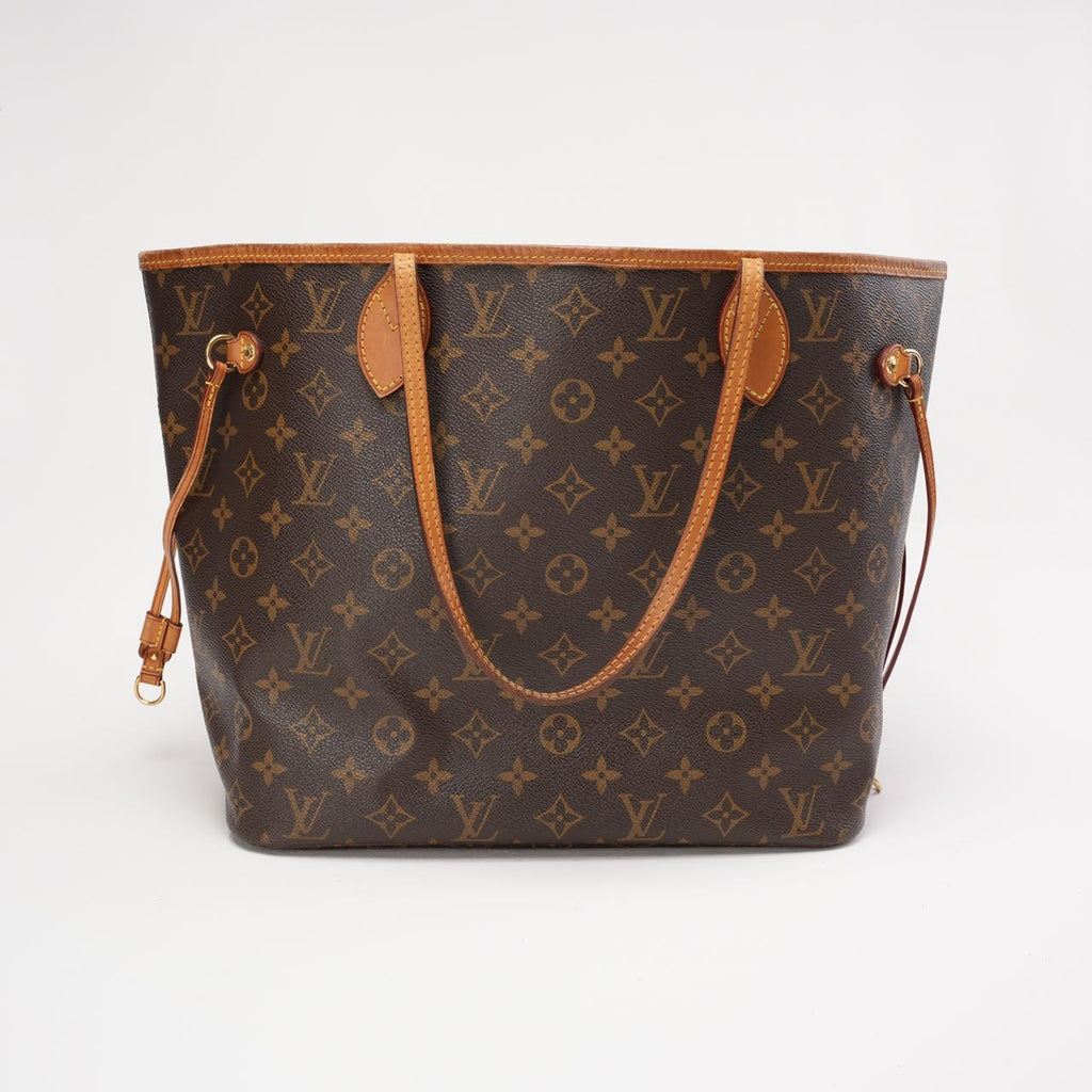 Louis Vuitton Monogram Neverfull MM Tote Bag 2014