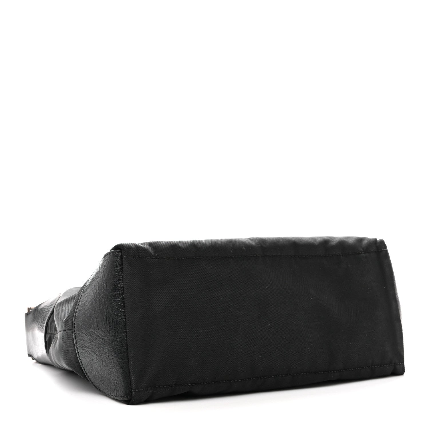 Nylon Shoulder Bag  Black