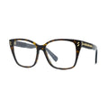 Stella McCartney Eyeglasses Square Full Rim, Dark Havana Frame and Clear Demo Lens Lens SC50027I052