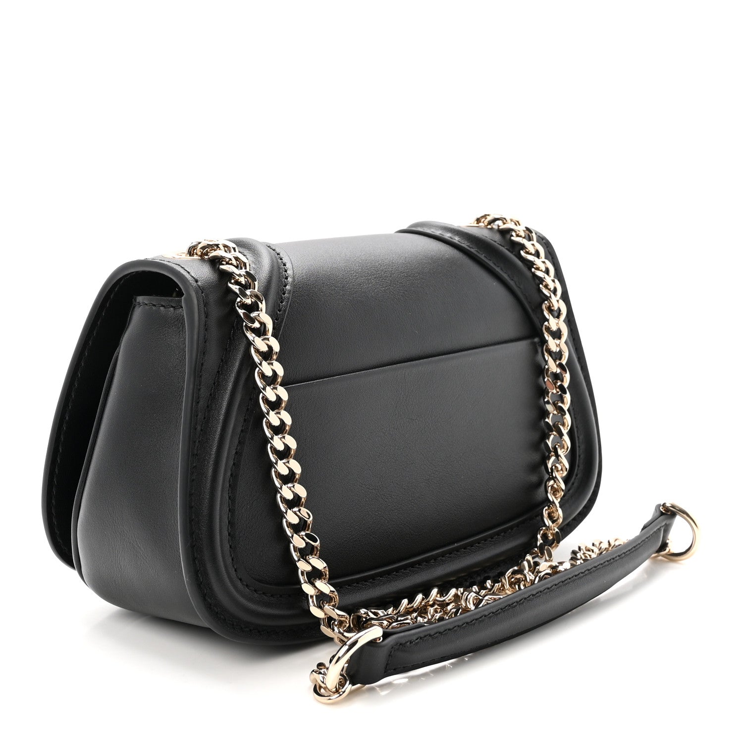 Calfskin Blondie Small Shoulder Bag Black