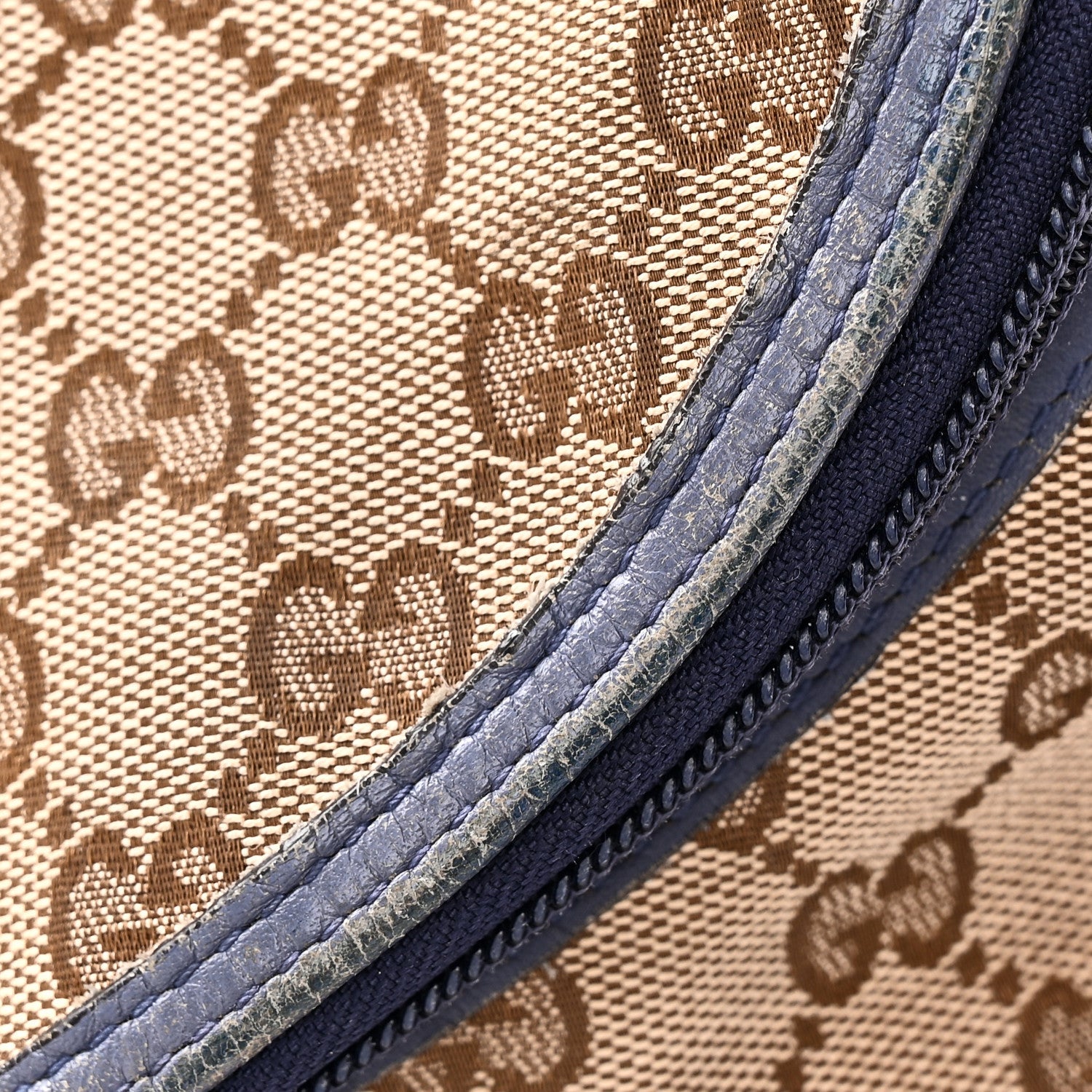 Monogram Natural Pigskin Large Diaper Bag Beige Ebony Cocoa Dark Chocolate