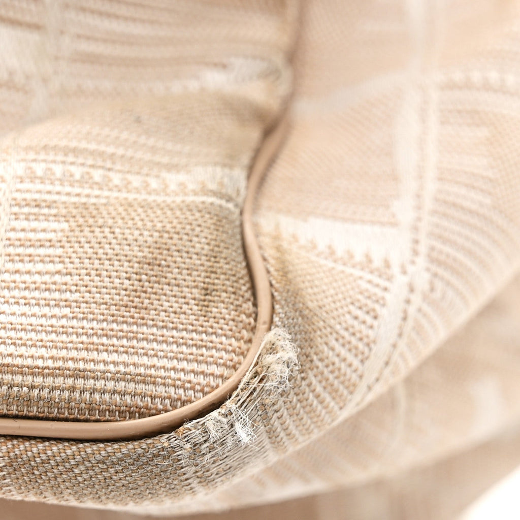 Nylon Medium Travel Tote Beige