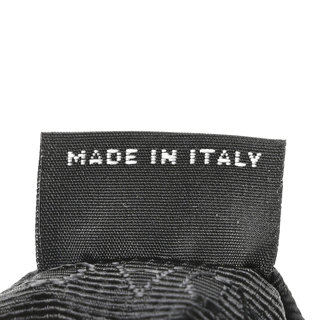 Velvet Nappa Mini Re-Edition Shoulder Bag Black
