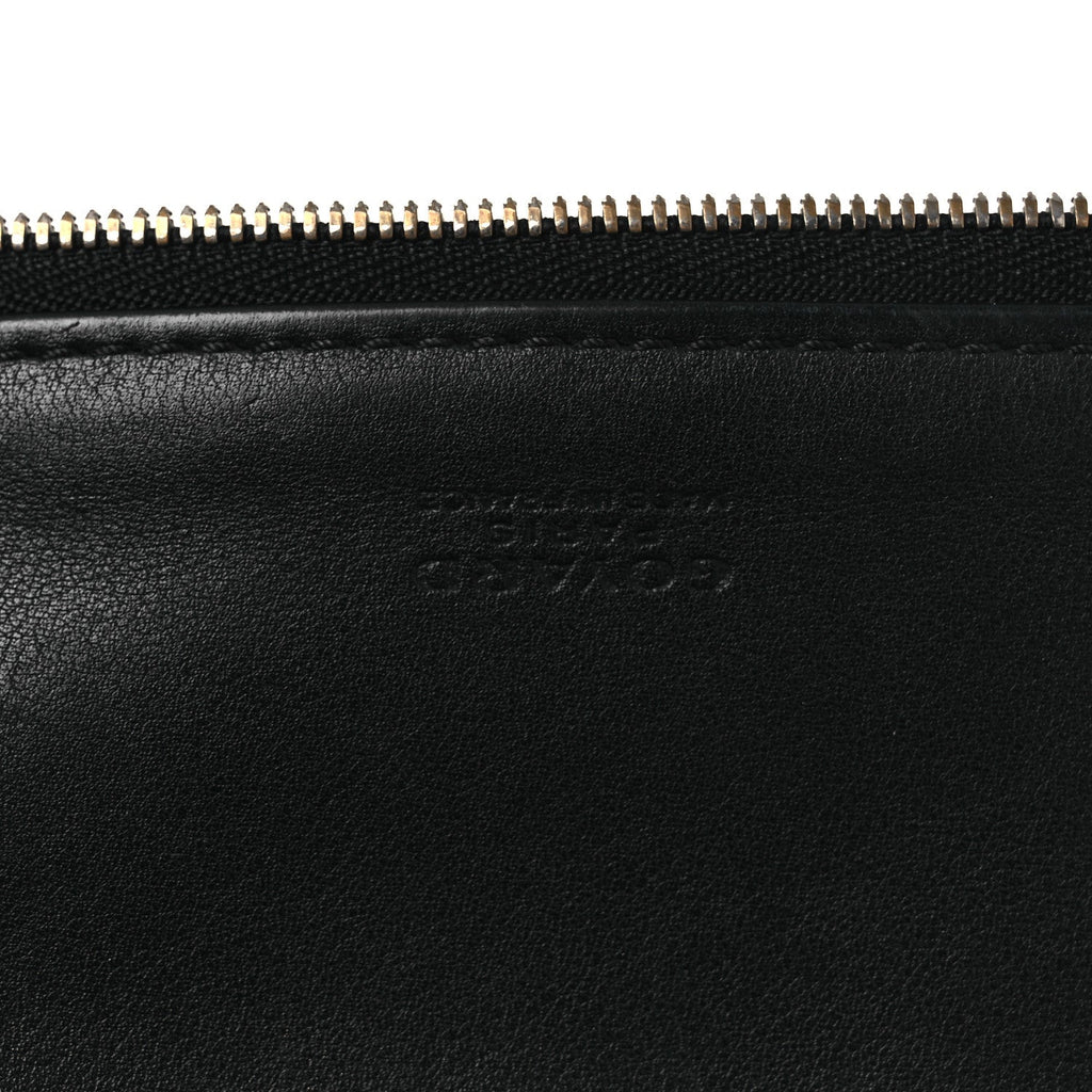 Goyardine Sainte Marie Soft Clutch Black