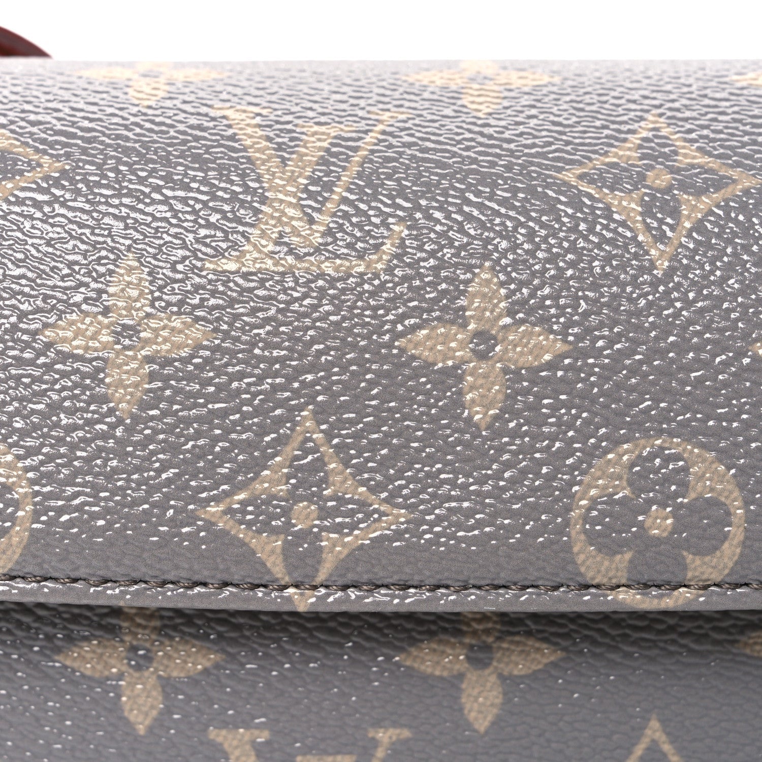 Monogram Ivy Wallet On Chain Trianon Gray