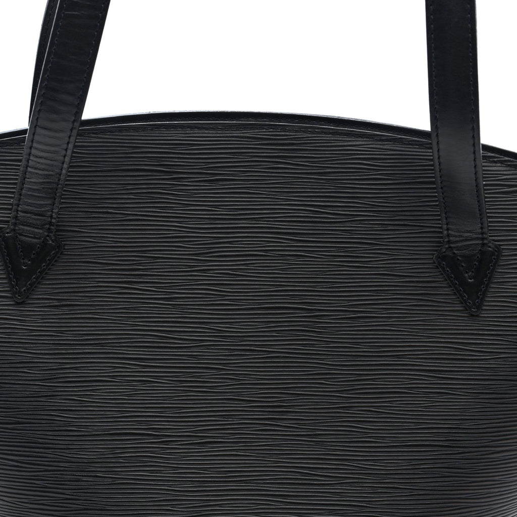 Epi Saint Jacques PM Long Straps Black