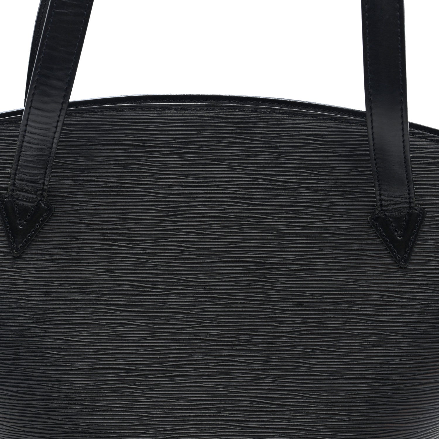 Epi Saint Jacques PM Long Straps Black