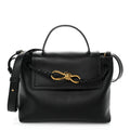 Silky Calfskin Small Ciao Ciao Black