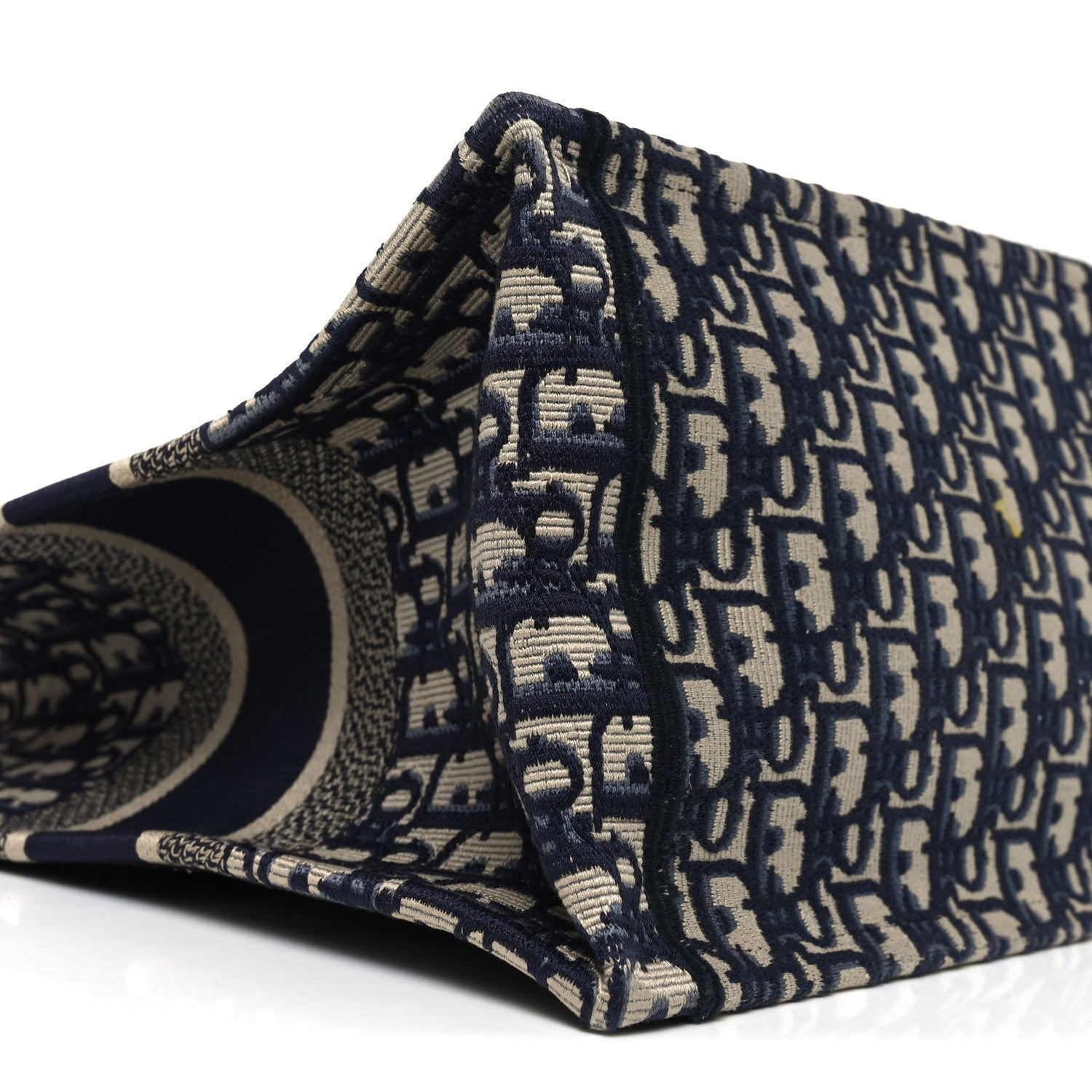 Oblique Medium Book Tote Blue Multicolor