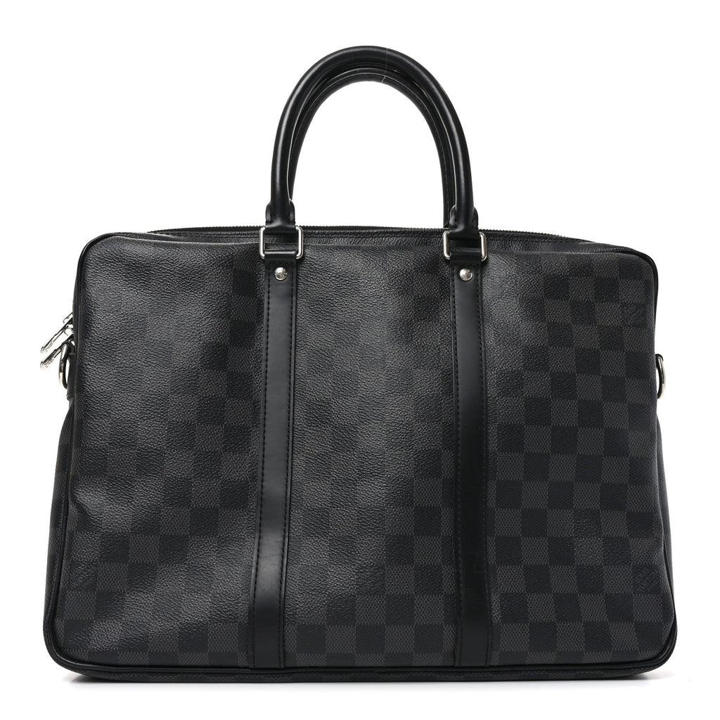 Damier Graphite Porte Documents Voyage PM