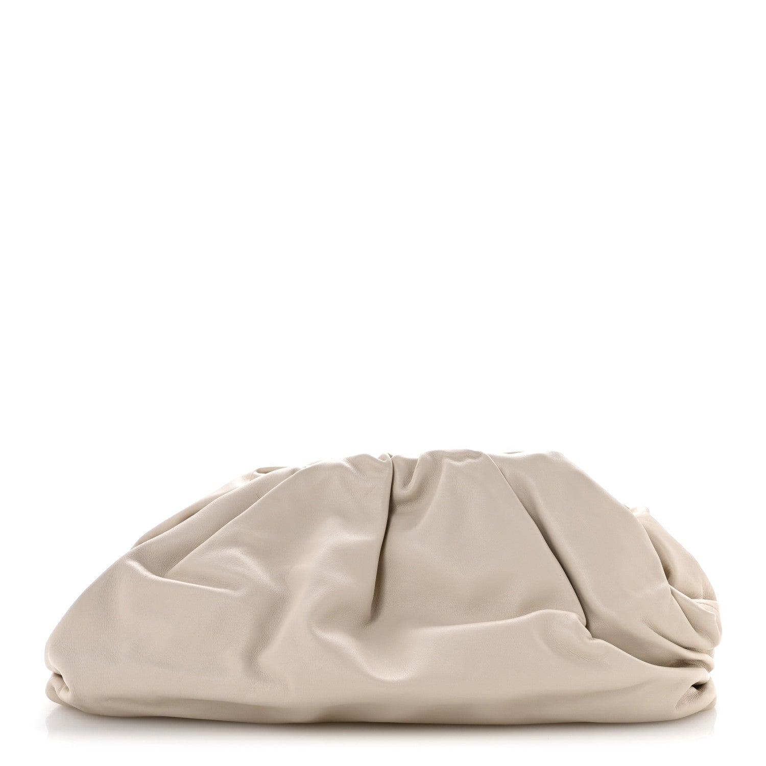 Smooth Butter Calf The Pouch Oversized Clutch Mist