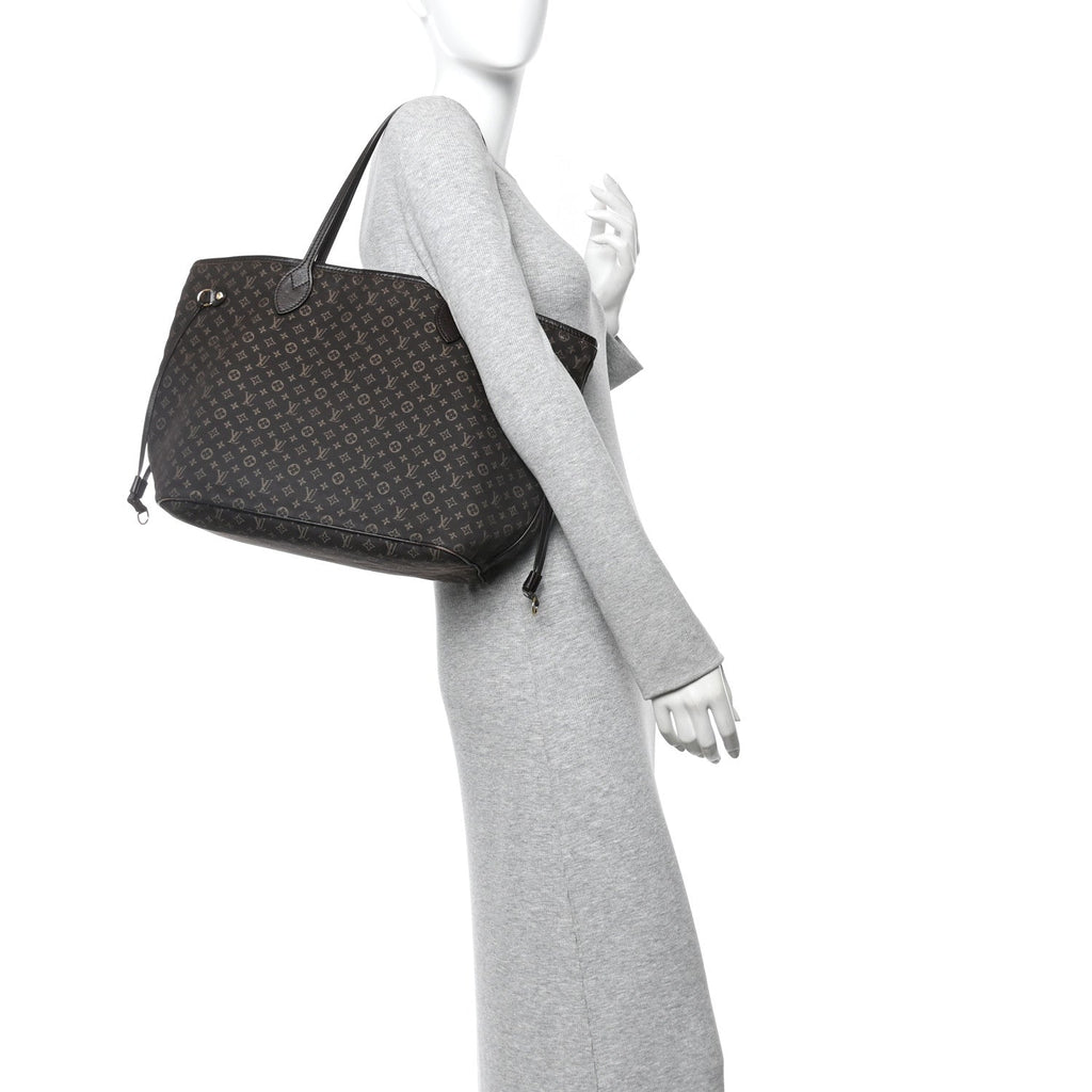 Monogram Idylle Neverfull MM Fusain