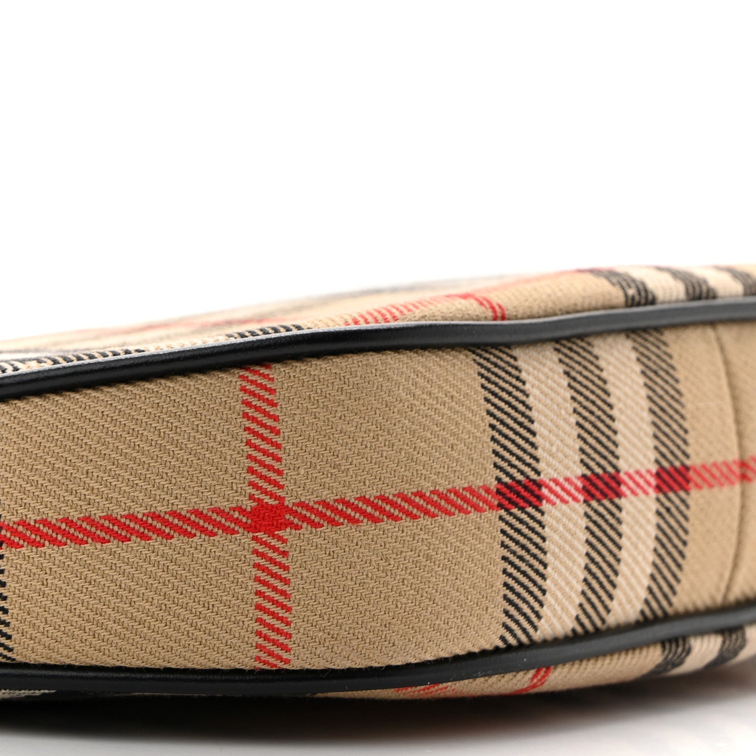 Vintage Check Calfskin Olympia Slim Pouch Archive Beige