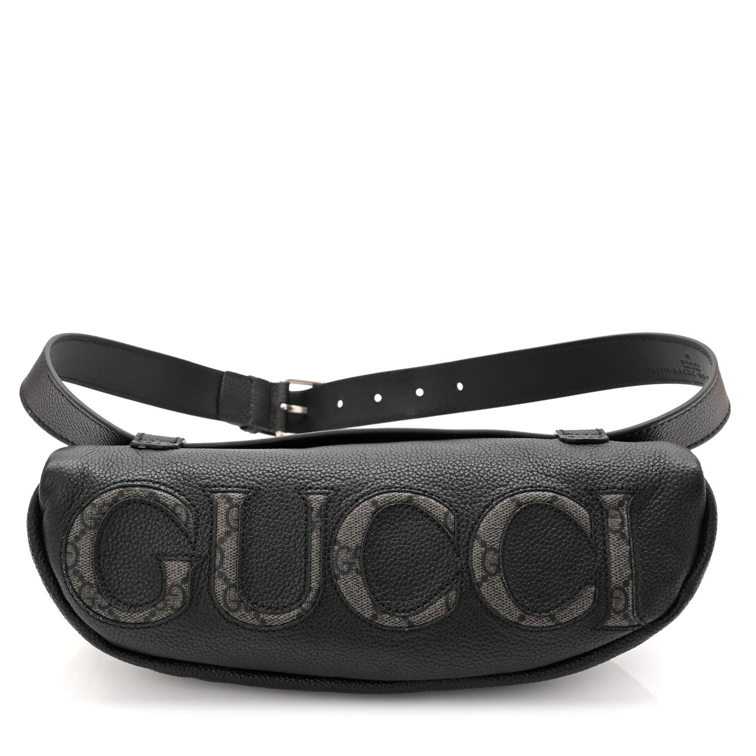 Grained Calfskin Embossed GG Monogram Belt Bag 80/32