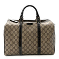 GG Plus Monogram Medium Joy Boston Dark Brown
