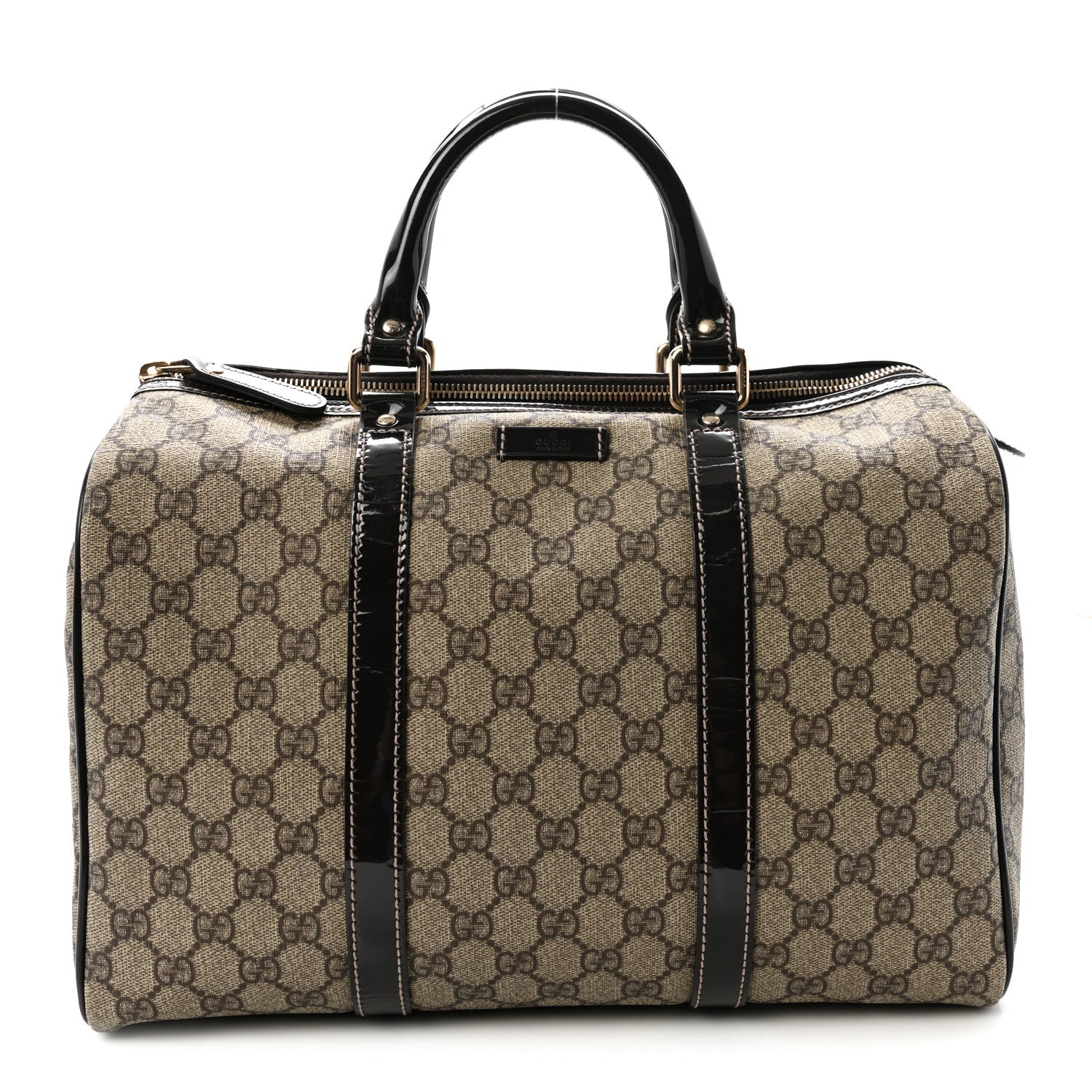 GG Plus Monogram Medium Joy Boston Dark Brown