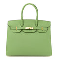Epsom Sellier Birkin 30 Vert Criquet