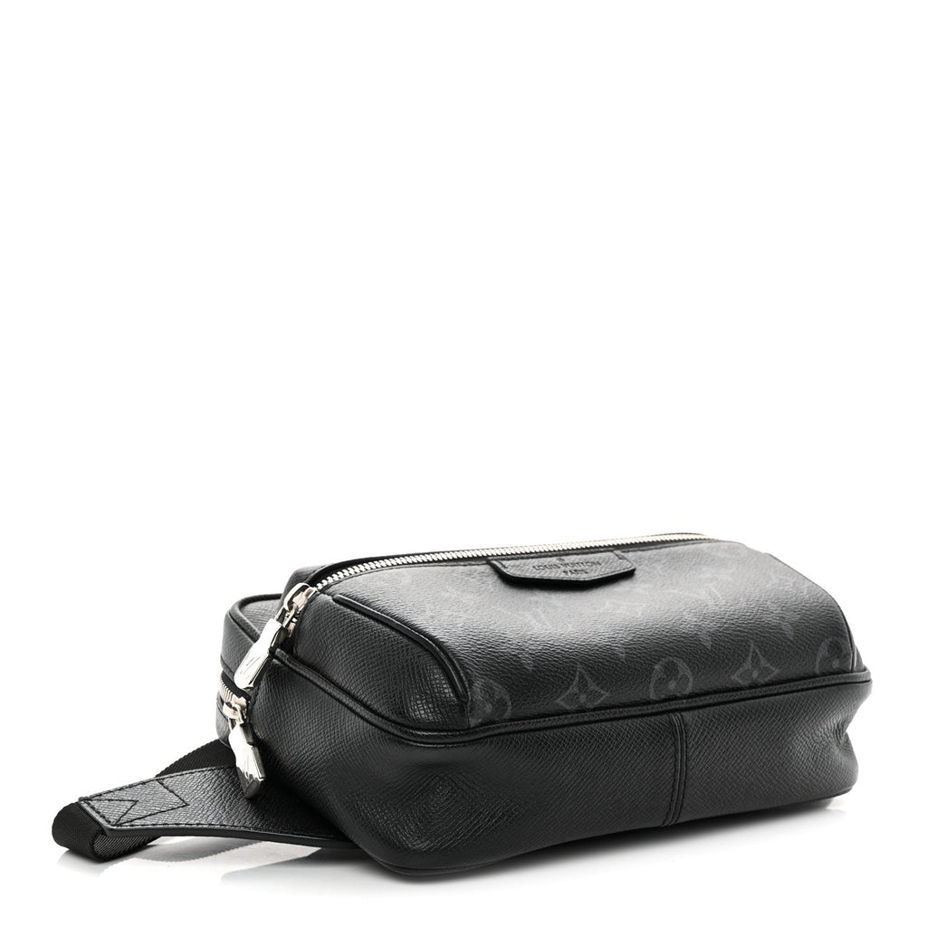 Taiga Monogram Outdoor Bumbag Black