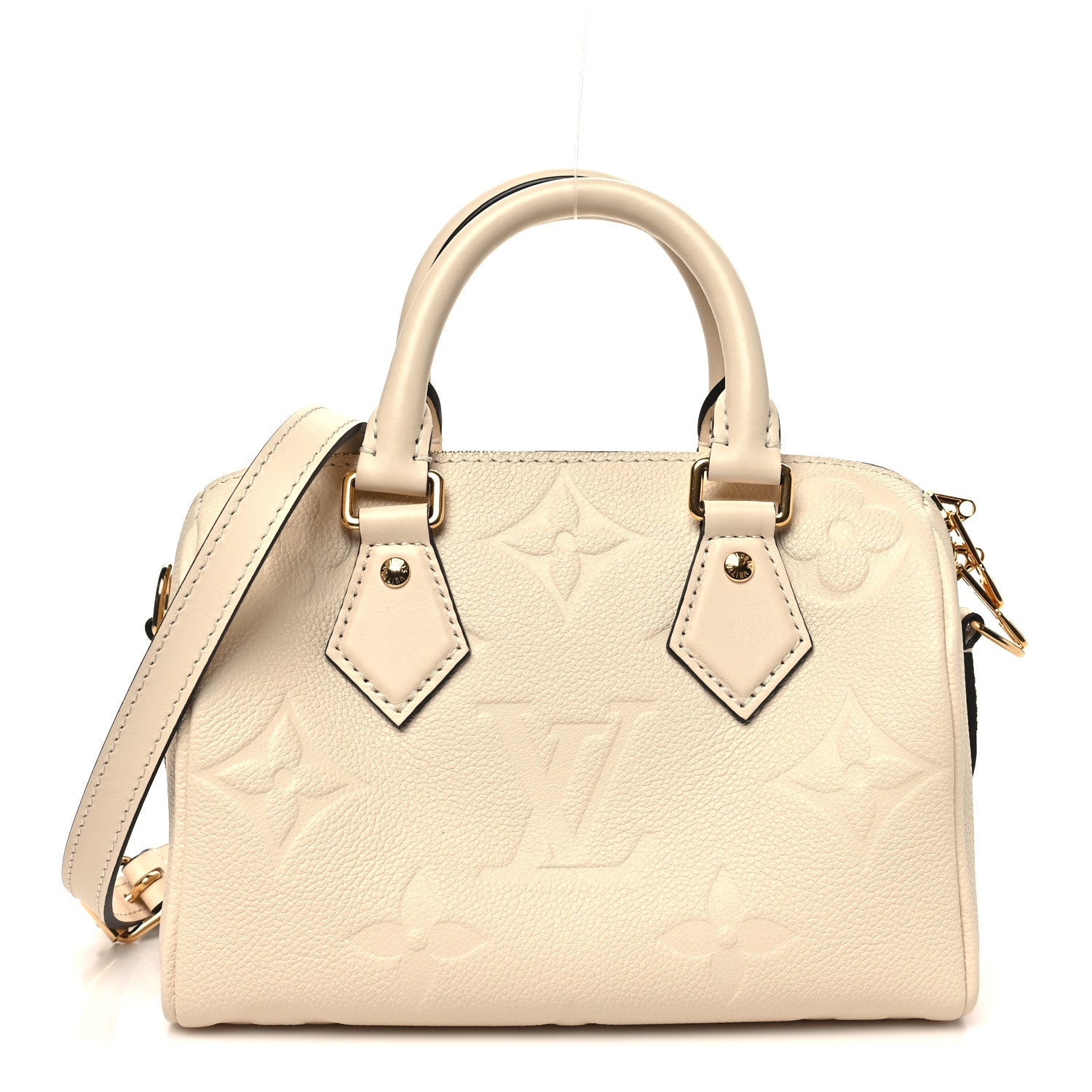Empreinte Monogram Giant Speedy Bandouliere 20 Creme