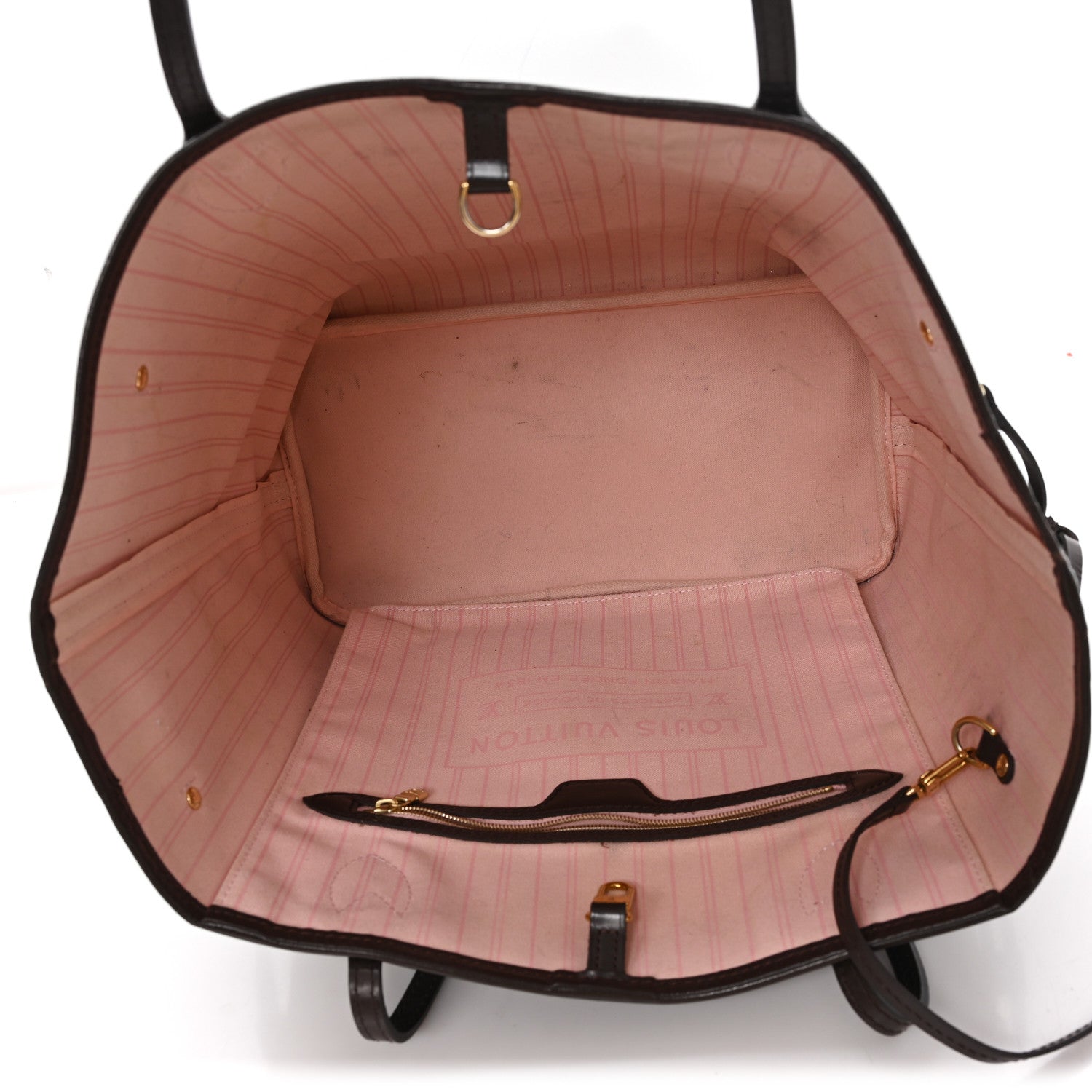Damier Ebene Neo Neverfull MM Rose Ballerine Rose Ballerine