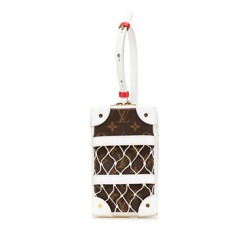 Louis Vuitton Soft Trunk Phone Box Monogram Shoulder Bag