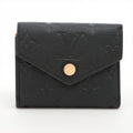 Louis Vuitton Noir Monogram Empreinte Leather Zoe Wallet [Clearance Sale]