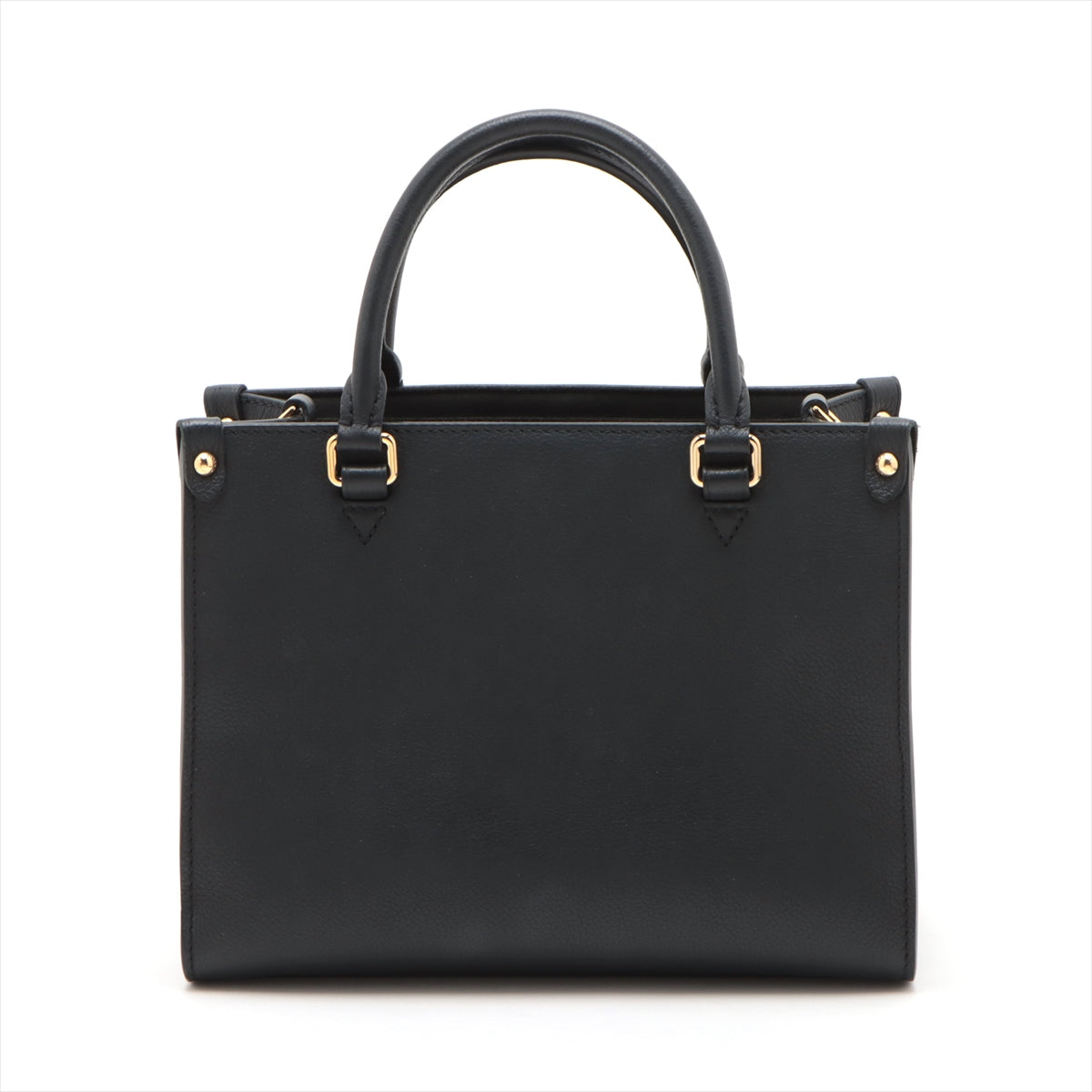 Louis Vuitton Black Smooth Grained Calfskin Leather Lock & Go [Clearance Sale]