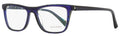 Alain Mikli Rectangular Eyeglasses A03083 003 Chevron Blue/Blue 54mm 3083 Chevron Blue Blue