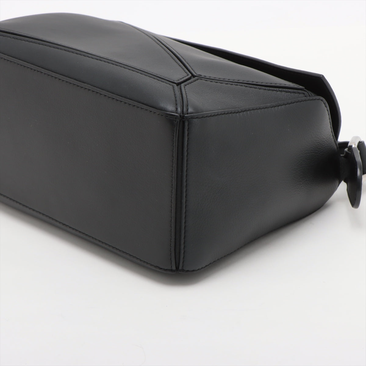 Loewe Black Leather Small Puzzle Bag [Clearance Sale]