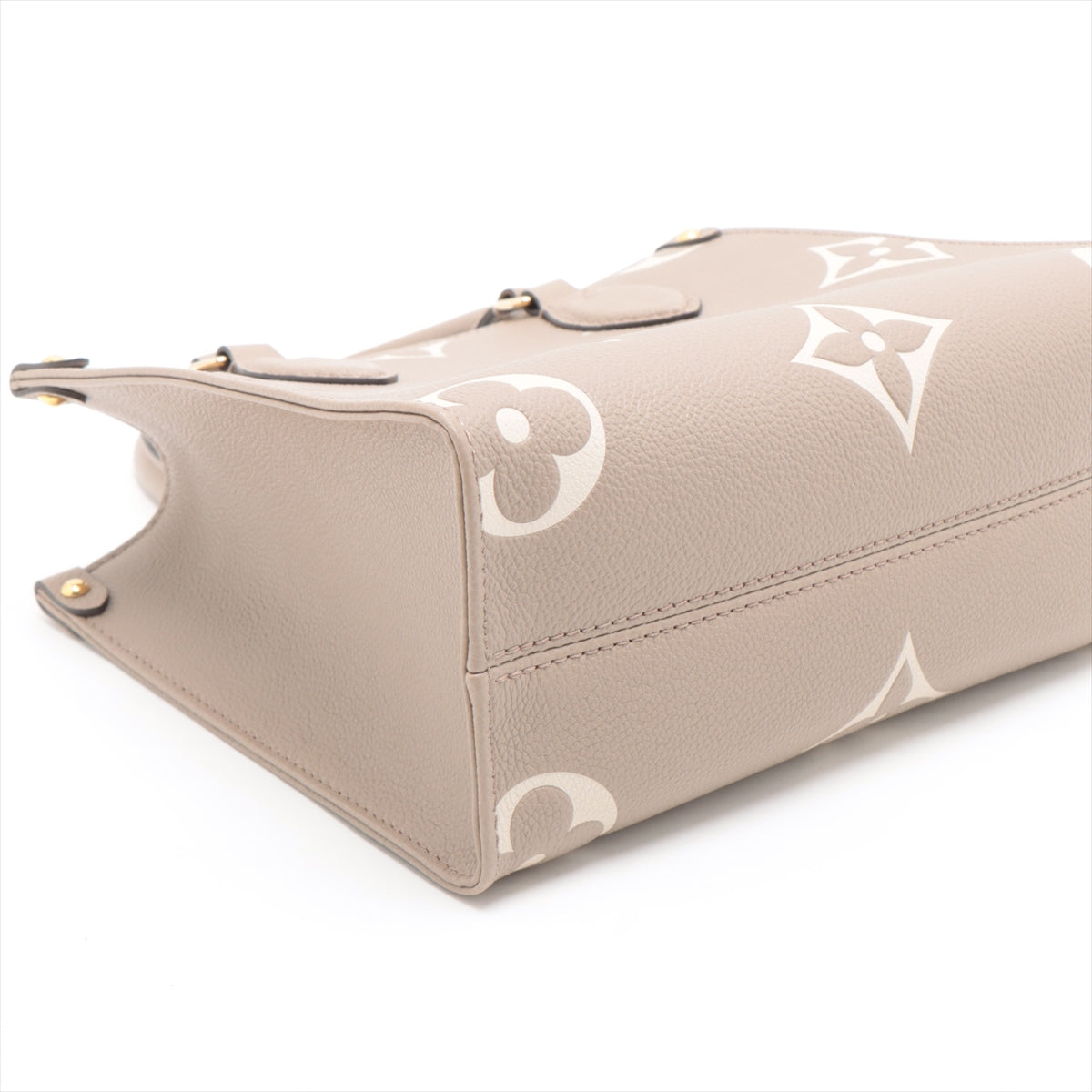 Louis Vuitton Tourterelle Bicolor Monogram Empreinte Leather OnTheGo PM [Clearance Sale]