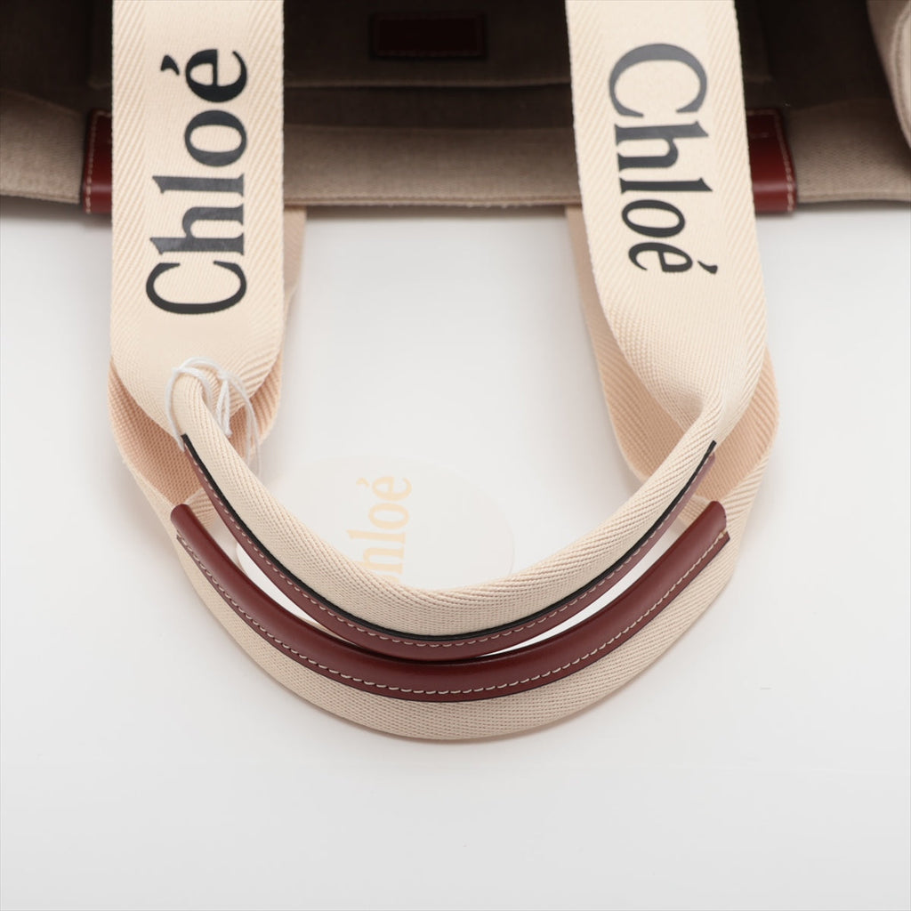 Chloe Brown/ Beige Woody Medium Tote Bag [Clearance Sale]