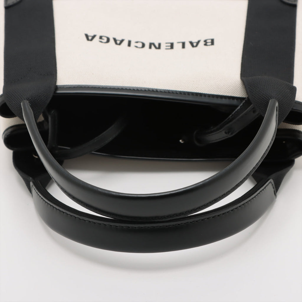 Balenciaga Black / White Navy Cabas XS [Clearance Sale]