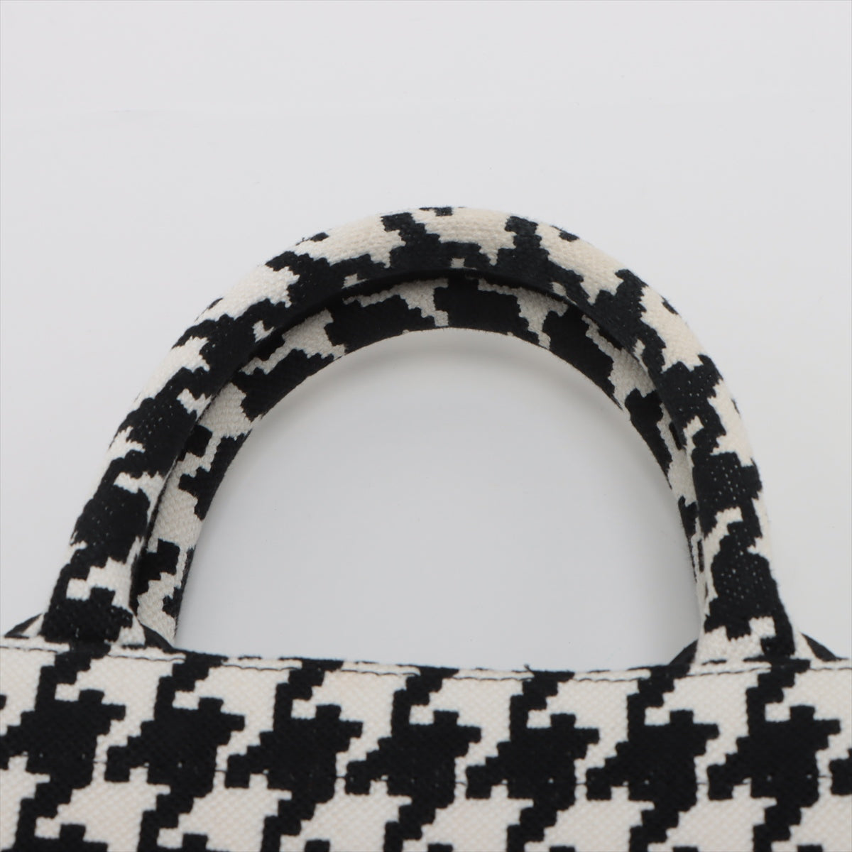 Christian Dior Black X White Canvas Small Book Tote [Clearance Sale]
