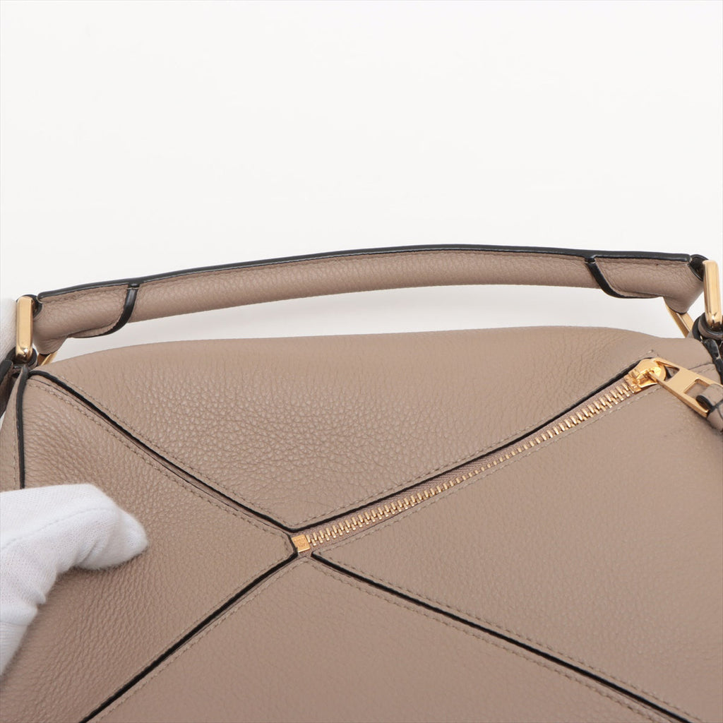 Loewe Sand Leather Small Puzzle Bag [Clearance Sale]
