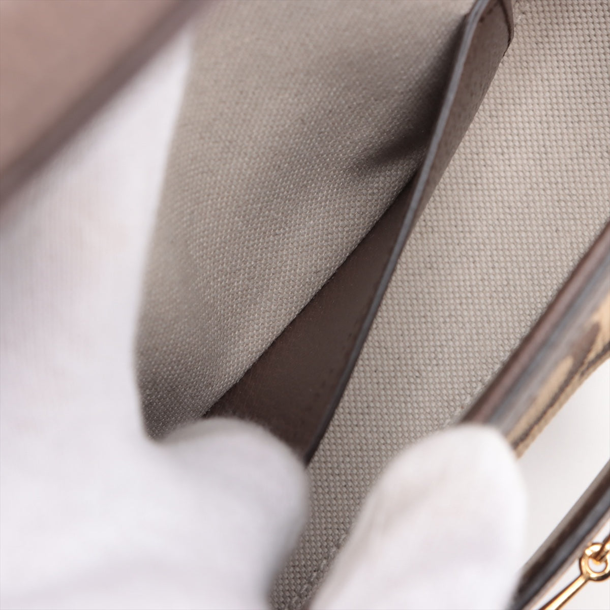 Gucci Brown Canvas Jumbo GG Horsebit 1955 Mini Shoulder Bag [Clearance Sale]