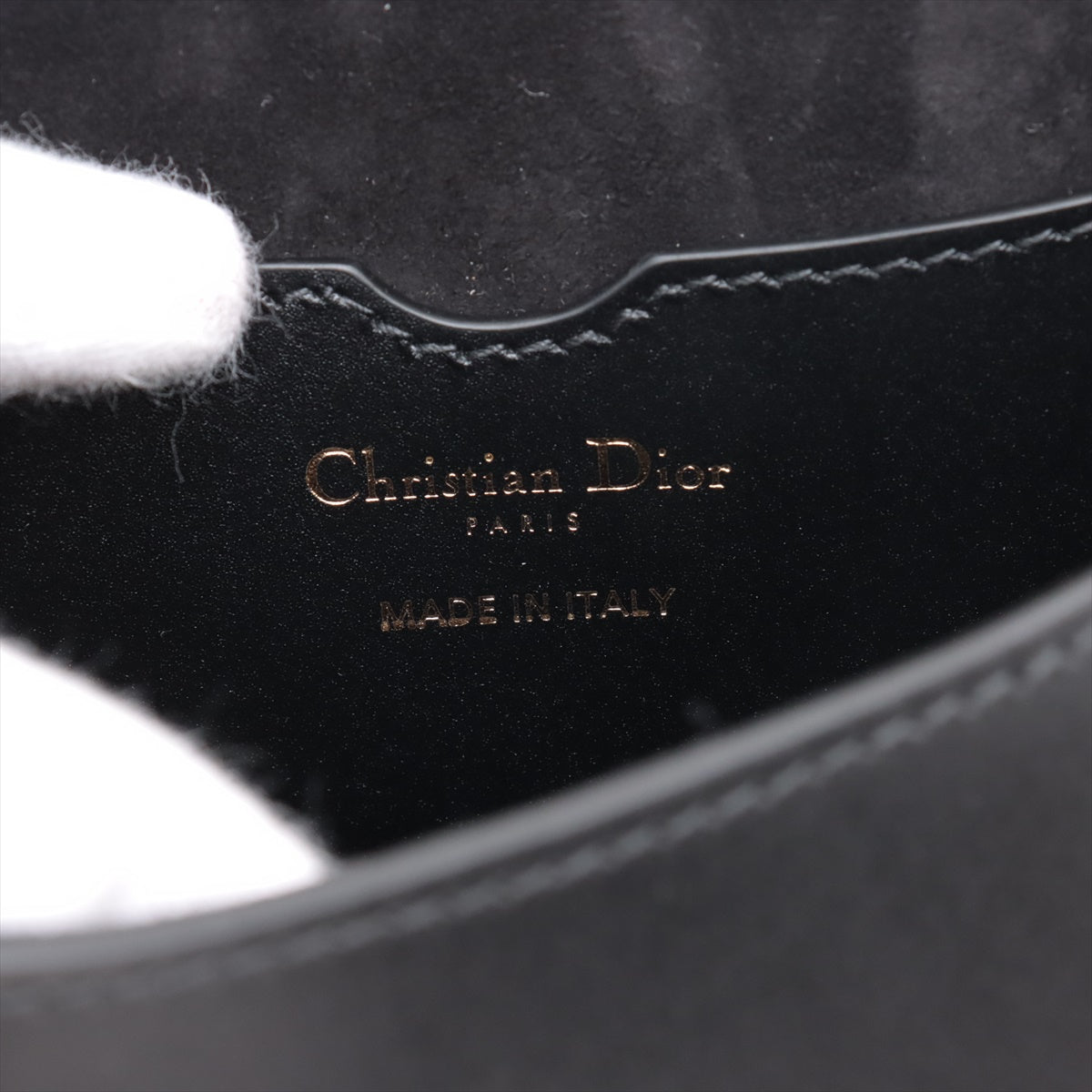 Christian Dior Black Leather Bobby Bag [Clearance Sale]