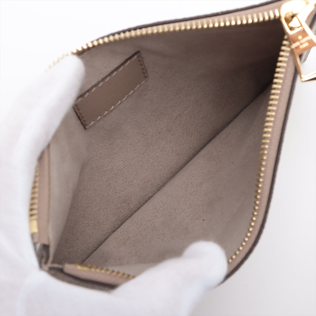 Louis Vuitton Tourterelle Bicolour Monogram Empreinte Leather NeoNoe MM [Rented Out)