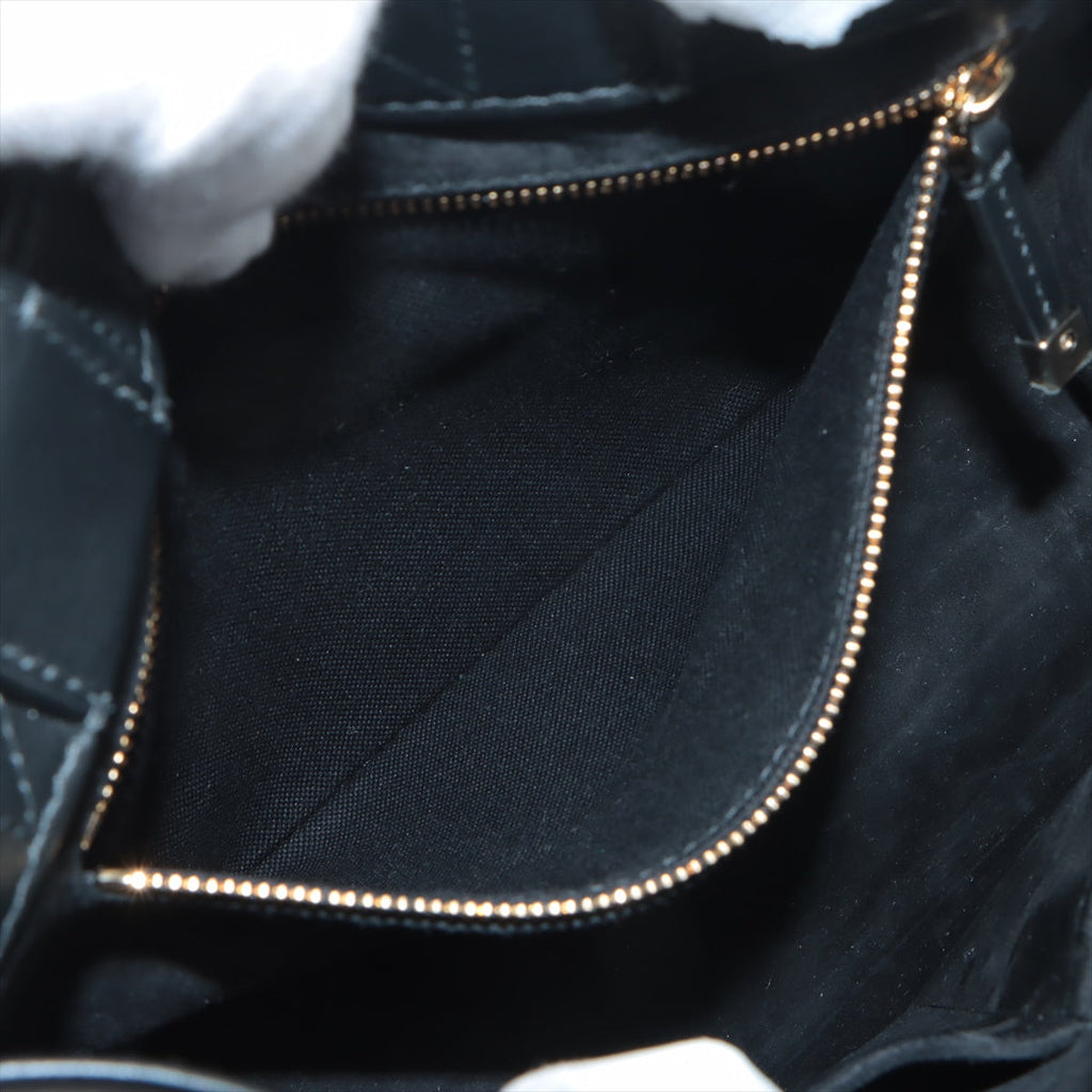 Christian Dior Black Leather Small Book Tote [Clearance Sale]
