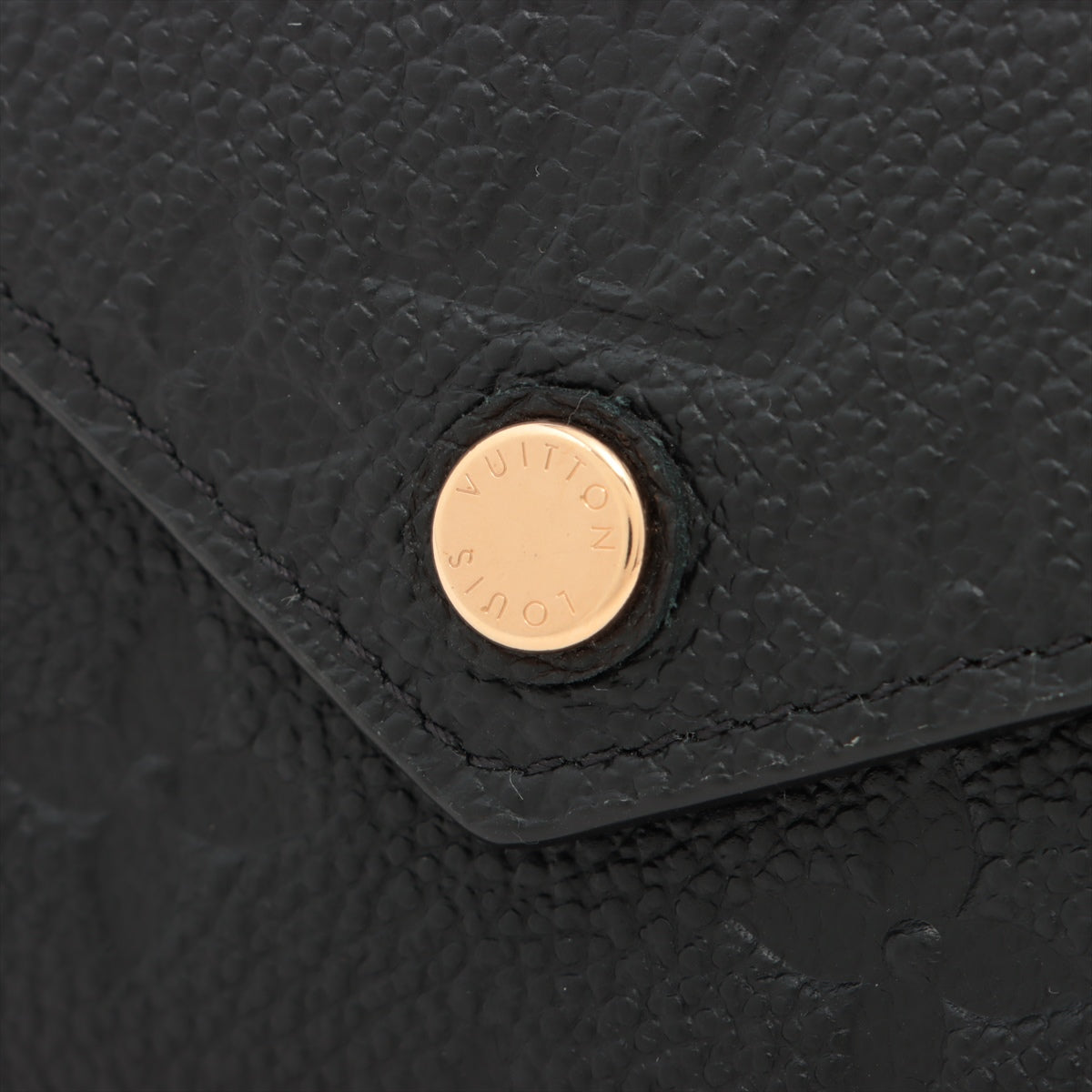 Louis Vuitton Noir Monogram Empreinte Leather Zoe Wallet [Clearance Sale]