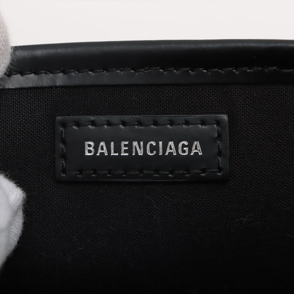Balenciaga Black / White Navy Cabas XS [Clearance Sale]
