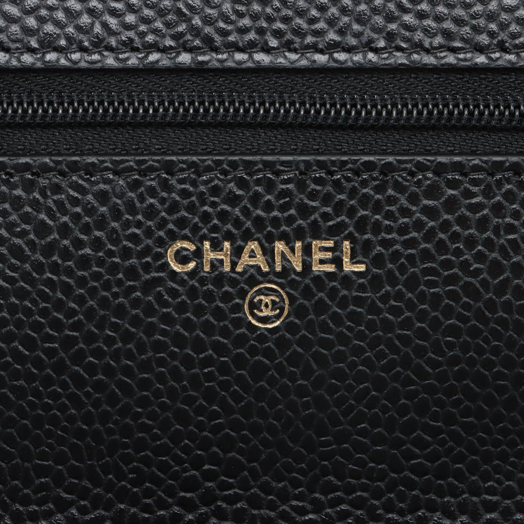 Chanel Classic Caviar Calfskin Wallet On Chain [Clearance Sale]