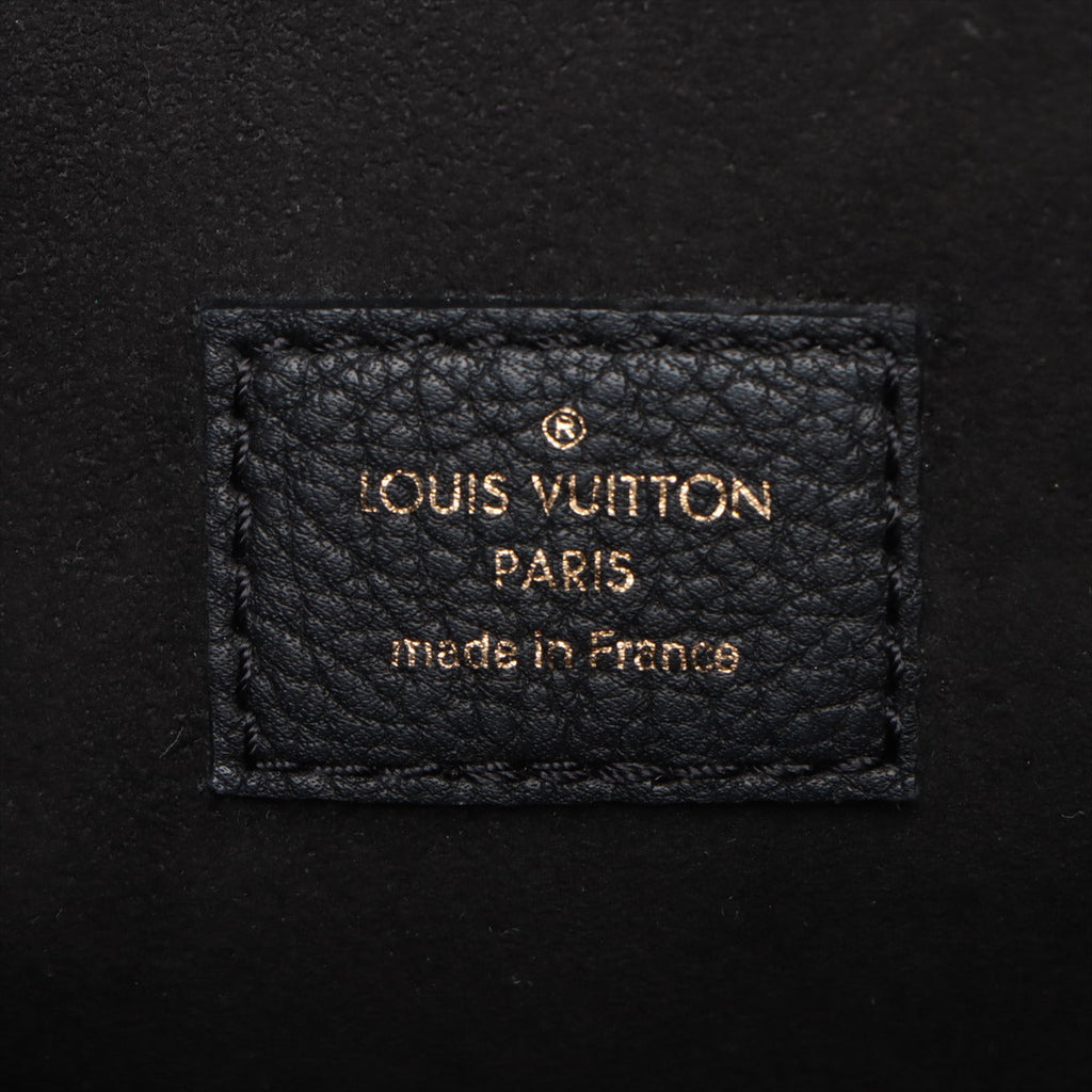 Louis Vuitton Black Smooth Grained Calfskin Leather Lock & Go [Clearance Sale]